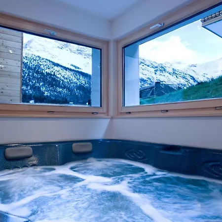 The Dom Chalet With Panorama Views To The Glaciers Saas-Fee