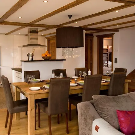 The Dom Chalet With Panorama Views To The Glaciers Ferienhaus Saas-Fee